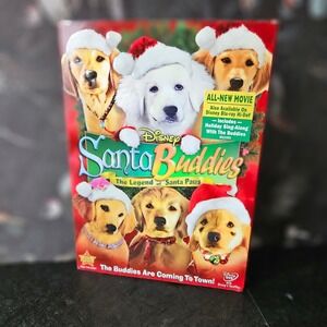 Disney SANTA BUDDIES The Legend of Santa Paws DVD - TESTED - Bonus‎ Features